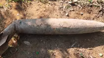 Quả bom nặng 232kg dưới móng công trình nhà văn hóa xã 