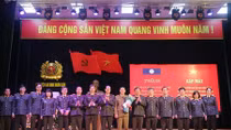 Gặp mặt lưu học viên Lào đang học tập tại Học viện ANND
