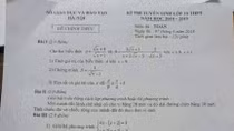 Đã xác định được thủ phạm làm lọt đề thi Ngữ văn và Toán ra ngoài