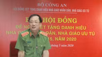  Bộ Công an họp Hội đồng xét tặng danh hiệu Nhà giáo nhân dân, Nhà giáo ưu tú năm 2020