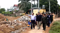 Bộ trưởng Tô Lâm thăm khu di tích Công an Khu XII