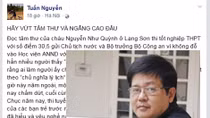 Bức thư gây bão mạng xã hội của Đại tá Công an gửi thí sinh viết "tâm thư" cho Chủ tịch nước