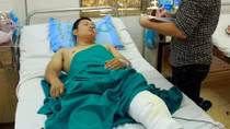 Đã xác định được đối tượng ném đá khiến CSGT bị thương