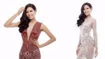 Á hậu Nguyễn Thị Loan diện đầm xuyên thấu thi trang phục dạ hội tại Miss Universe 