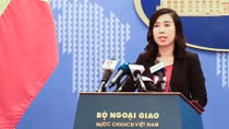 Việt Nam lên tiếng việc tàu chiến Mỹ tuần tra gần Hoàng Sa