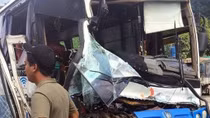 Gặp tài xế dũng cảm cứu hàng chục người trên xe khách mất phanh khi xuống đèo