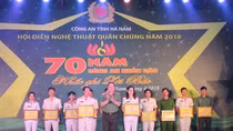 Công an Hà Nam tổ chức Hội diễn 70 năm CAND khắc ghi lời Bác
