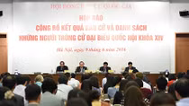 Công bố danh sách 496 người trúng cử đại biểu Quốc hội khoá XIV
