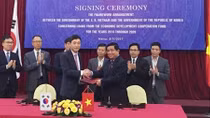 Hàn Quốc hỗ trợ Việt Nam 1,5 tỷ USD vốn ODA giai đoạn 2016-2020