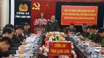 Thứ trưởng Nguyễn Văn Thành kiểm tra công tác đảm bảo ANTT tại Lạng Sơn