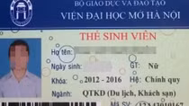 Choáng với thẻ sinh viên giả giá... bèo ở Hà Nội