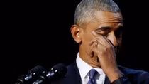 Những giọt nước mắt sau bài diễn văn chia tay của Tổng thống Obama