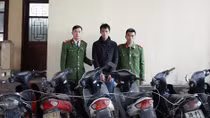 "Siêu trộm", một mình trộm cắp 16 xe máy