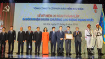 PTI đón nhận huân chương lao động hạng Nhất