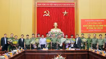 Đảng ủy Công an Trung ương công bố Quyết định của Bộ Chính trị về công tác cán bộ