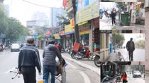 Ngán ngẩm cảnh người đi bộ bị "đẩy đuổi" trên nhiều tuyến phố Hà Nội