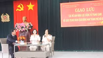 Gặp gỡ giao lưu với hai nữ Đại tá, Anh hùng LLVTND