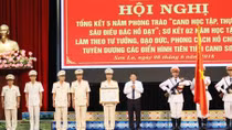 Công an Sơn La, Thái Bình tôn vinh các điển hình tiên tiến học tập và thực hiện 6 điều Bác Hồ dạy 