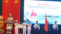 Lữ đoàn 146 Hải quân đón nhận Huân chương bảo vệ Tô quốc
