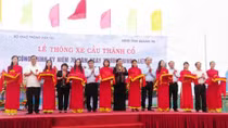 Thông xe cầu Thành cổ nối đôi bờ sông Thạch Hãn lịch sử