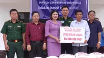 Quảng Trị hỗ trợ người dân nước bạn Lào bị hỏa hoạn