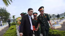 Truy điệu, an táng 21 bộ hài cốt liệt sĩ