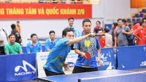 Đội bóng bàn LCH Nhà báo CAND vào tứ kết nội dung đôi nam lãnh đạo