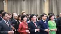 Gặp mặt Đoàn Ngoại giao nhân dịp Tết Canh Tý 2020