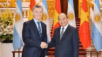 Việt Nam - Argentina nhất trí thúc đẩy hợp tác trên nhiều lĩnh vực