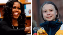 Michelle Obama nhắn nhủ Greta Thunberg :"Đừng để ai làm lu mờ ánh sáng của cháu"