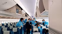 Hơn 300 công dân Việt Nam từ Thụy Điển, Phần Lan về nước an toàn