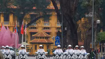Ngắm dàn mô tô "khủng" của lực lượng Công an đưa đón đoàn Mỹ - Triều