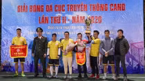 Bế mạc giải bóng đá Cục Truyền thông CAND lần thứ II năm 2020