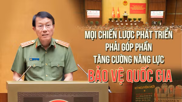 Mọi chiến lược phát triển phải góp phần tăng cường năng lực bảo vệ quốc gia