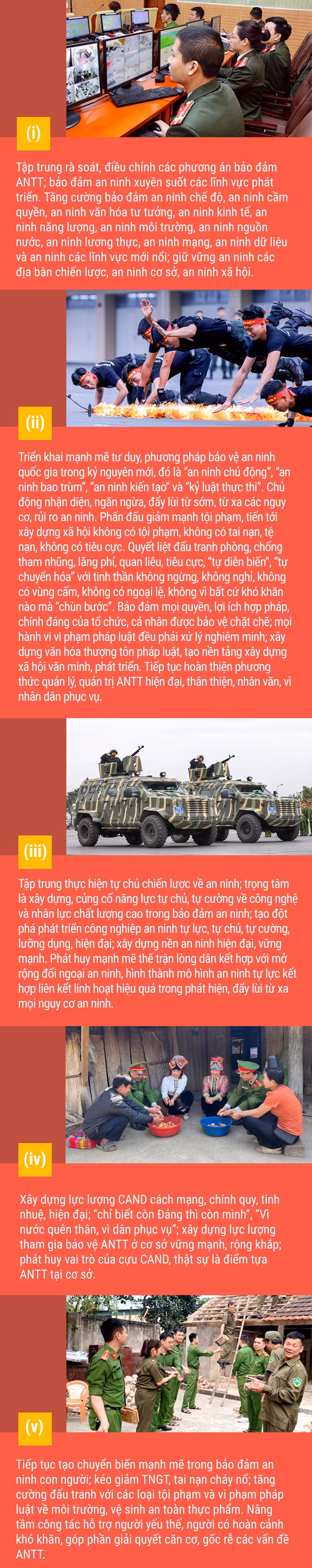 Lực lượng Công an nhân dân siết chặt đội ngũ, chung sức đồng lòng tạo ra dấu ấn, kỳ tích mới -0