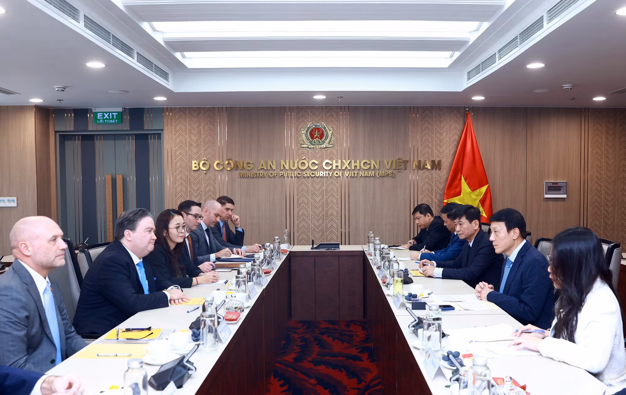 Bộ Công an Việt Nam sẵn sàng tăng cường hợp tác với các đối tác Hoa Kỳ -0