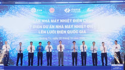 Khởi công nhà máy nhiệt điện LNG Quảng Trạch II