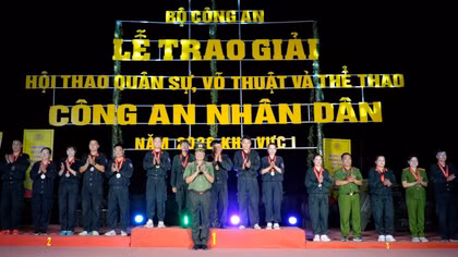 Hội thao CAND 2026 bước vào những ngày cuối sôi động với tinh thần đoàn kết
