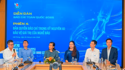 Bảo vệ bản quyền báo chí là bảo vệ nền báo chí chuyên nghiệp 
