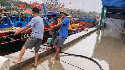 Công an Hải Phòng, Quảng Ninh giúp dân chủ động ứng phó bão số 4