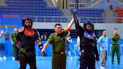 Sôi động những màn tranh tài quyết liệt tại Hội thao CAND 2026