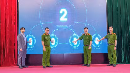 “Khiên số" - Thao trường huấn luyện AI an toàn cho Cảnh sát cơ động