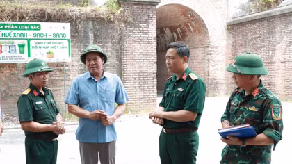 TP Huế kiểm tra, khảo sát khu vực nghi có mộ liệt sĩ tập thể