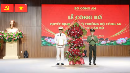 Phó Giám đốc Công an TP Hồ Chí Minh được bổ nhiệm làm Giám đốc Công an TP Huế