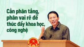 Cần phân tầng, phân vai rõ để thúc đẩy khoa học, công nghệ