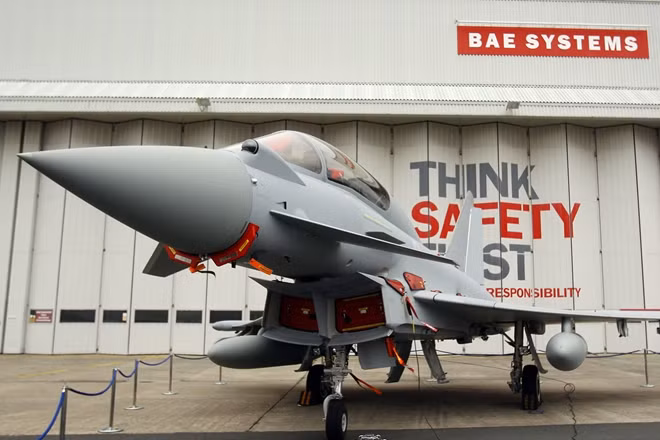 Một chiếc Typhoon của hãng BAE Systems. Ảnh: ITN
