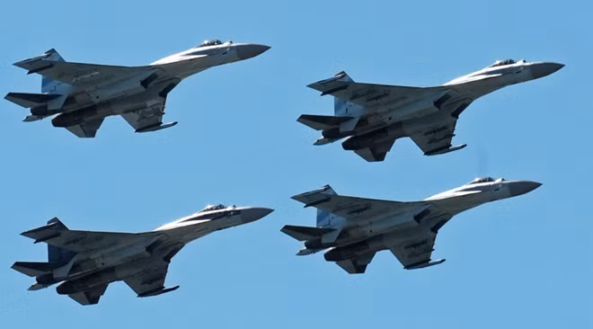 Tiêm kích Su-35 của Không quân Nga. Ảnh: RT