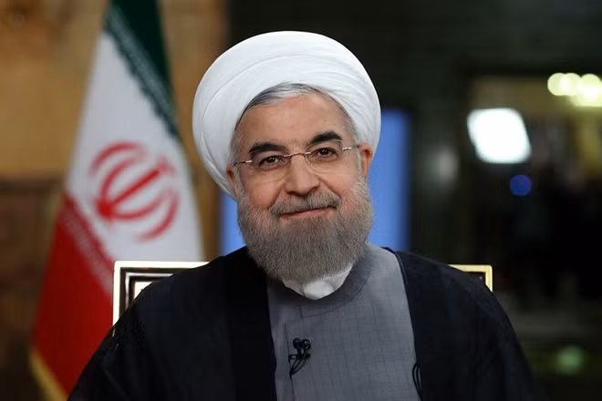 Tổng thống Iran Hassan Rouhani. Ảnh: EPA
