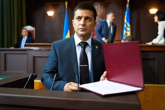 Ông Zelensky. Ảnh: UNIAN Ông Zelensky. Ảnh: UNIAN