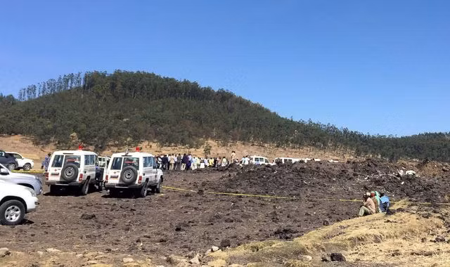 Theo nguồn tin địa phương, phi công đã đề nghị quay lại sân bay vài phút sau khi cất cánh. Hãng Ethiopian Airlines vẫn chưa rõ chiếc máy bay đâm thẳng xuống đất hay là phi công đã cố hạ cánh khẩn cấp vì nơi máy bay tiếp đất là vùng đất trống. Theo nguồn tin địa phương, phi công đã đề nghị quay lại sân bay vài phút sau khi cất cánh. Hãng Ethiopian Airlines vẫn chưa rõ chiếc máy bay đâm thẳng xuống đất hay là phi công đã cố hạ cánh khẩn cấp vì nơi máy bay tiếp đất là vùng đất trống.